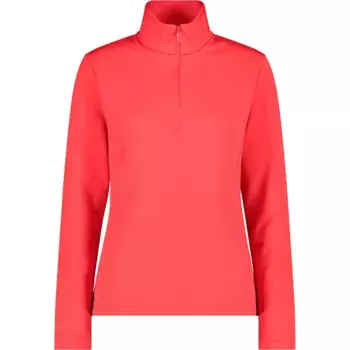 Флис CMP Stretch 38E1596 half zip, красный