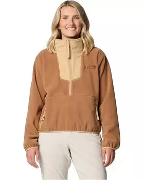 Флис Columbia Sequoia Grove 1/2 Zip Fleece, цвет Camel Brown/Canoe