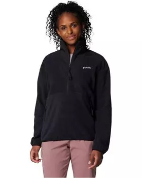 Флис Columbia Sequoia Grove 1/2 Zip Fleece, черный