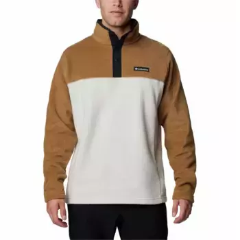 Флис Columbia Steens Mountain Snap II half zip, бежевый/коричневый