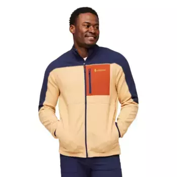 Флис Cotopaxi Abrazo full zip, синий/бежевый