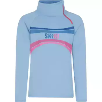 Флис для девочек Prttutti Jr 1/4 Zip Top Protest, синий