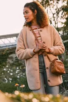 Флис FatFace Jericho Fat Face, коричневый