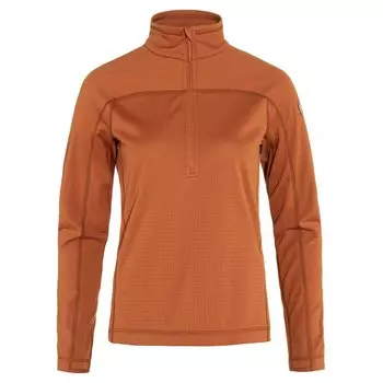 Флис Fjllrven Abisko Lite Half Zip, оранжевый