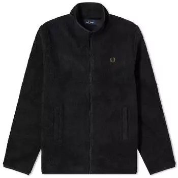Флис Fred Perry Zip Through Borg, черный