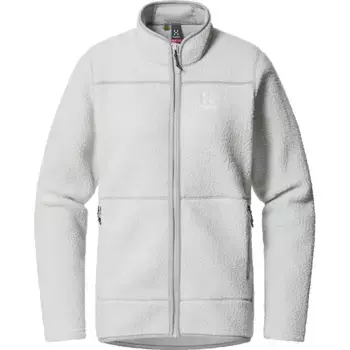 Флис Haglfs Mossa Pile full zip, серый