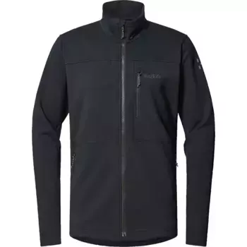 Флис Haglfs Rosson Mid full zip, черный