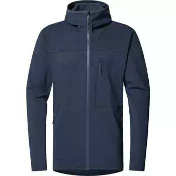 Флис Haglfs Rosson Mid full zip, синий