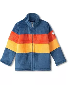 Флис Hatley Kids Koi Colour Block Fuzzy Fleece Zip-Up, синий