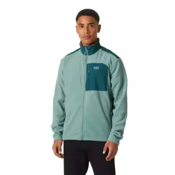 Флис Helly Hansen Daybreaker Block full zip, зеленый