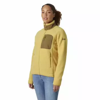 Флис Helly Hansen Imperial Pile Block full zip, желтый
