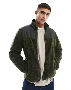 Флис Hobson цвета хаки Barbour