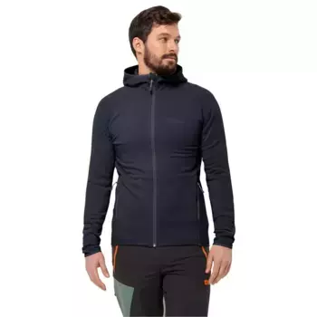 Флис Jack Wolfskin Baiselberg full zip, синий