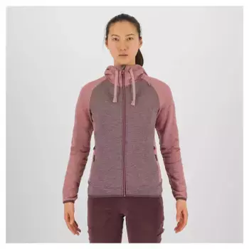 Флис Karpos Camoscio full zip, розовый