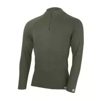 Флис Lasting AZAR 6262 half zip, зеленый