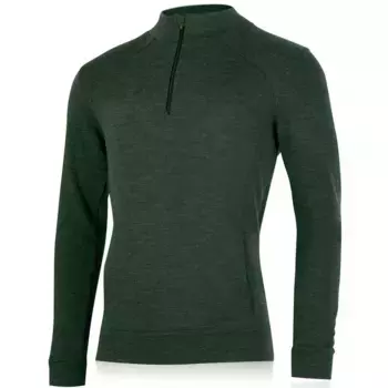 Флис Lasting WARMIN 6166 half zip, зеленый