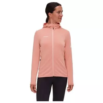 Флис Mammut Aconcagua Light Full Zip Hooded, розовый
