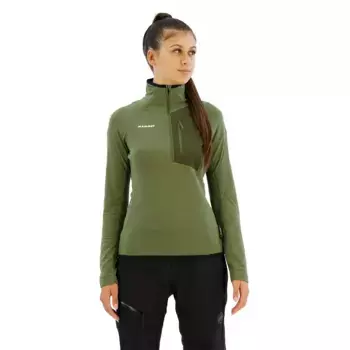 Флис Mammut Aenergy Light half zip, зеленый