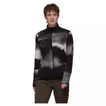 Флис Mammut Innominata Light Grain full zip, черный