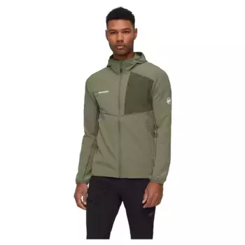 Флис Mammut Madris Light hoodie, зеленый