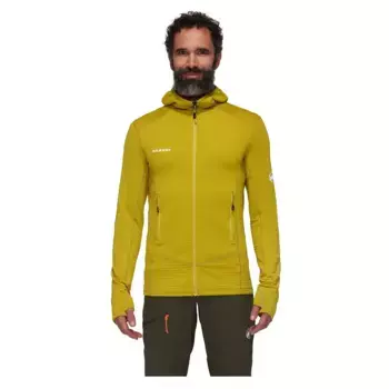 Флис Mammut Taiss Light full zip, желтый