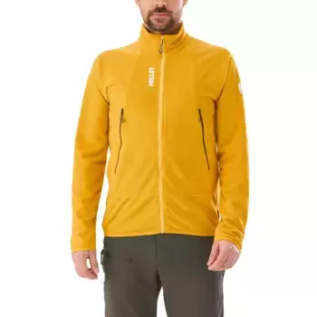 Флис Millet K Lightgrid full zip, желтый