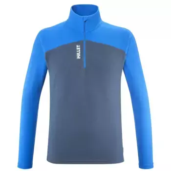 Флис Millet K Lightgrid half zip, синий