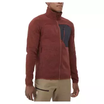 Флис Millet Tribeni full zip, коричневый