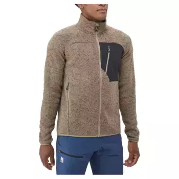 Флис Millet Tribeni full zip, коричневый