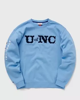 Флис Mitchell & Ness Ncaa There And Back Fleece Crew North Carolina, цвет light blue