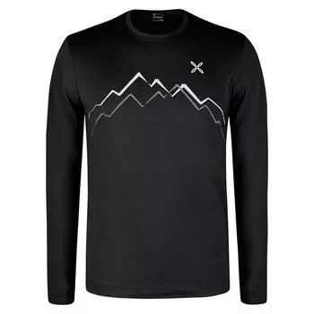 Флис Montura Merino Skyline, черный