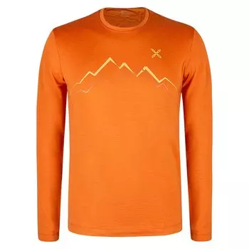 Флис Montura Merino Skyline, оранжевый