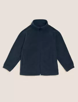 Флис на молнии унисекс (2–16 лет) Marks & Spencer, темно-синий