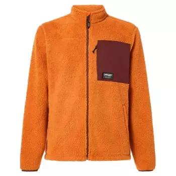 Флис Oakley Mountain Fire Sherpa full zip, оранжевый