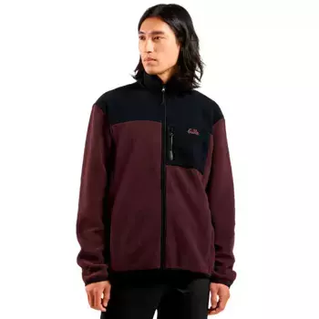 Флис Odlo Essential High Pile half zip, коричневый