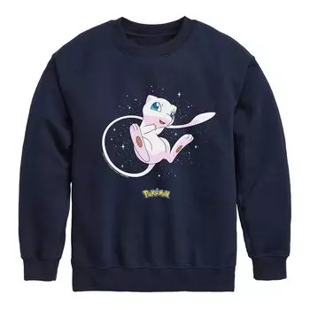 Флис Pokemon Starry Mew для мальчиков 8–20 лет Licensed Character, синий