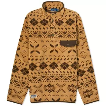 Флис Polo Ralph Lauren Fair Isle High Pile, цвет Lodge Fair Isle