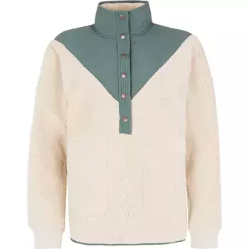 Флис Protest Cyber 1/4 Button, бежевый