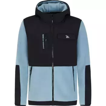 Флис Protest Grid full zip, синий