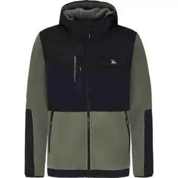 Флис Protest Grid full zip, зеленый