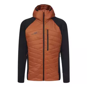 Флис Rock Experience Eco Manitoba Hybrid hoodie, оранжевый