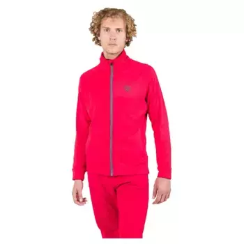 Флис Rossignol Blackside full zip, розовый/красный