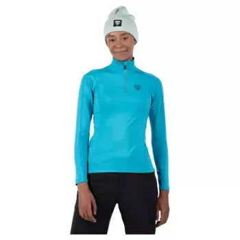 Флис Rossignol Classique half zip, синий