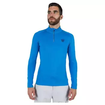 Флис Rossignol Classique half zip, синий