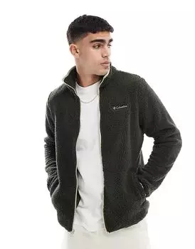 Флис Rugged Ridge III Sherpa Full Zip зеленого цвета Columbia