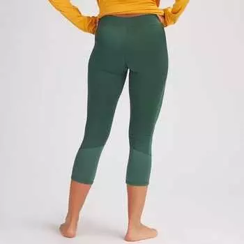 Флис с гибридной сеткой, низ 3/4 женский Backcountry, цвет Katahdin