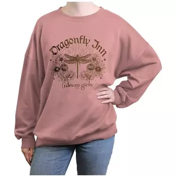 Флис с рисунком Gilmore Girls Dragonfly Inn для юниоров Licensed Character, цвет Desert Pink