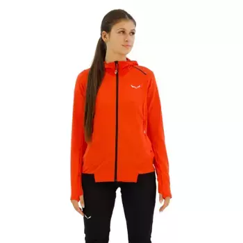 Флис Salewa Pedroc PL HD full zip, оранжевый