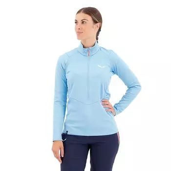 Флис Salewa Puez Pullover Half Zip, синий