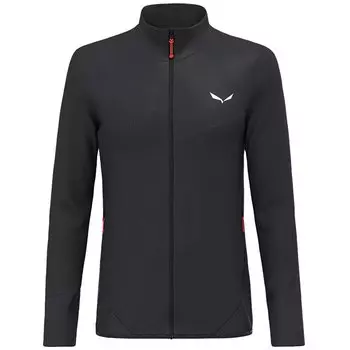 Флис Salewa Puez Waffle HYB Pl, черный